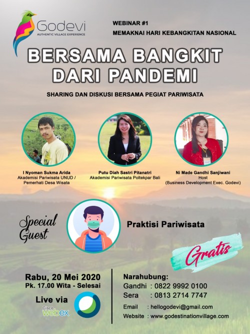 Sharing dan Diskusi Pelaku Wisata bersama GODEVI