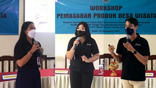 Perkuat Pemasaran Produk Desa Wisata, Godevi Kembali Gelar Workshop Pengemasan Paket Wisata Dengan Dukungan Digital Marketing Di Desa Wisata Baha, Kabupaten Badung