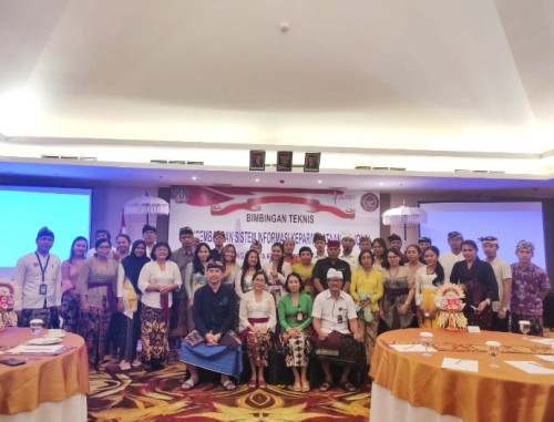 Bimbingan Teknis Sistem Informasi Kepariwisataan Nasional